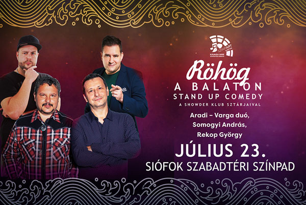 Read more about the article Stand up comedy show Siófokon